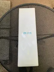 NEW Vintage Emilio Pucci Geometric Logo Abstract Mod Necktie Italy Original Box