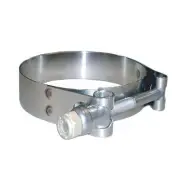 Trident Marine 720-8001 316 Ss T-bolt Clamp - 3/4" Band - 8.30"-8.87" Range -