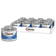 Sterno Fuel Cans - 6-Hour Burn 12-Pack Chafing Dish Fuel Can Burners for Food...