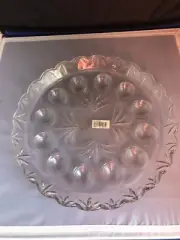 Egg Tray New in Box Fifth Avenue Crystal Portico