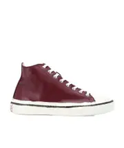 Graffiti high-top sneakers 36 Red
