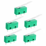 5PCS KW4-3Z-3 5A125/250VAC Micro Switch SPDT NO NC 3 Terminals Long Hinge Lever