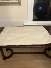 Dog Crate Car Pad Bed XL Cream Brown