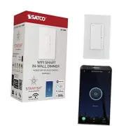 Starfish S11268 WiFi Smart Wall Dimmer Light Switch for LED and Incandescent,