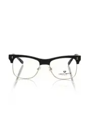 Frankie Morello Black Acetate Unisex Eyeglass Frame - RRP 194.4 USD
