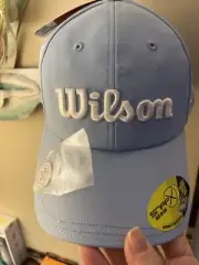 Wilson Pro Tour Golf Hat With Ball Marker Blue Unisex Adjustable New
