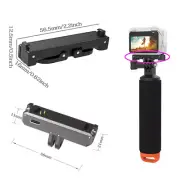 Magnetic Quick Release Adapter Mount for Insta360 GO 3 Action Camera Bracket
