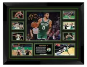 Jayson Tatum Boston Celtics NBA Signed Framed Memorabilia