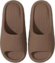 [AUXDIQ] Home Slippers Women Men Bathroom Slippers Non Slip House Shoes Shower Sandals Pool Slides Beach Slippers
