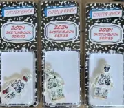 Citizen Brick SDCC Custom LEGO Minifig Sketchbook Series A, B, C - Full Series