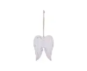 Christmas Tree Ornaments - White Angel Wing