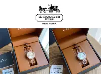 在飛比找Yahoo!奇摩拍賣優惠-現貨直出COACH 新款PAPK系列女士手錶 鑽石鑲邊錶盤 