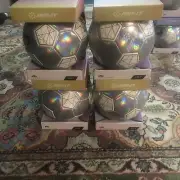 Girl's Training Soccer Ball by Rip It Holographic Size 3