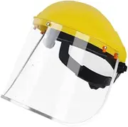 TENOL Face Shields Protector Anti Scratch Wear Resistant Welding Face Cover Splashproof for Industrial Kitchen Cutting Welding