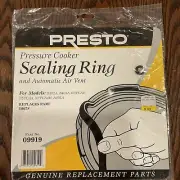 Presto 09919 Pressure Cooker Sealing Ring Gasket Automatic Air Vent New