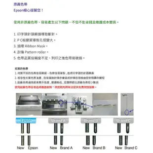 【10支組合】EPSON S015541 原廠色帶適用LQ-2090 / LQ-2090C /LQ-2090CIIN