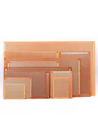 在飛比找Yahoo!奇摩拍賣優惠-電木板萬能板線路板萬用板2.54MM PCB電路板洞洞板焊接