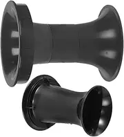 SEWACC 2pcs Tube for Car Subwoofer Enclosure Box Sound Guide Tube for Speaker Cabinets Subwoofer