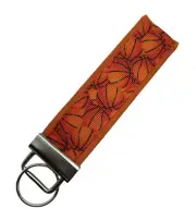 Basketballs Key Chain, Basketball Key Fob, Fabric Keychain, Basketball Keychain