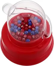 NAMOARLY Small Lotto Ball Machine Electric Qr Code Machine Portable Mini Vending Game Perfect for Events Raffles and Parties