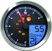KOSO 2011-2013 FXS Softail Blackline Harley Davidson SPEEDO / TACH SIL BEZEL LCD