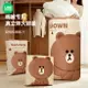 台灣現貨⭐LINE FRIENDS 真空袋 壓縮袋 抽氣 衣服收納 被子收納 收納袋 BROWN 熊大