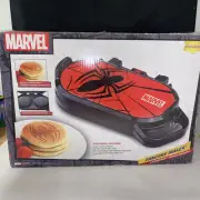 Marvel Spider-Man MVS-300CN Waffle Iron / Pancake Maker - New Open Box