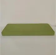 Outdoor Waterproof Garden Bench Cushion Non Slip Removable Seat Pad for Swing Dining Chair Light Green 220x30x5cm