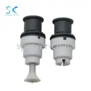2 Pcs Nozzle Electrostatic Powder Coating Flat and Round for Wagner C4 Spray Gun