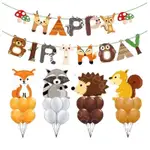 ANIMAL FOIL BALLOONS BIRTHDAY WOODLAND FOREST THEME PARTY