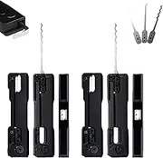 Statsun Lock Pick, Statsun Lockpick Set, Gravpick Lock Picker Tool Kit, Compact and Portable Locks Picking and Hook Tool Clock Set for Beginners (2PCS)
