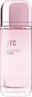 NYC by Dicora Urban Fit - Perfume for Women - Notes of Bergamot, Tangerine, Patchouli, Tonka Bean, Lavender, and Vanilla - 5.07 oz EDT Spray