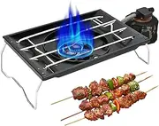Portable Stove - Portable Grill Cooking Burner,Multi-functional Lightweight Outdoor Cooker, Backpacking Burner Cooking Accessories for RV Travel Camping Survival