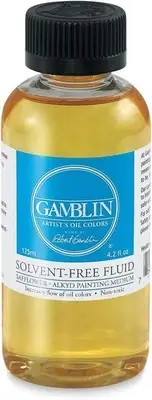 Solvent- Free Fluid 125ml/4.2oz Oil Paint Medium