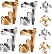 [WESIEVYA] Elegant Non Piercing Ear Clip Frogs Ear Hook Cuff for Women for Parties