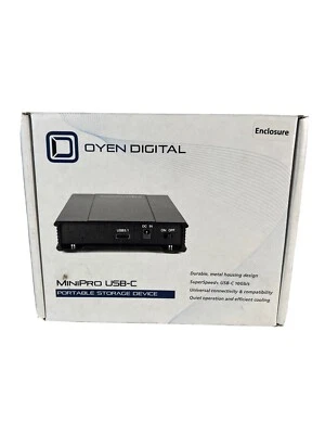 Oyen Digital MiniPro USB-C high performance storage solutions