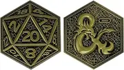 Dungeons & Dragons Limited Ediion Coin (PS4)