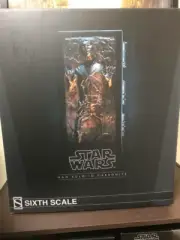 Sideshow Star Wars Han Solo in Carbonite Sixth Scale Figure 1/6 w/ Box Unused