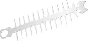 Multi Function Stainless Steel Skewer Portable BBQ Tool for Camping Fruit Meat Kabobs Easy to Carry for Grilling and Fondue Safe and Reusable Cooking Accessory