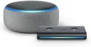 Echo Dot (3rd Gen) Heather Gray with Echo Auto