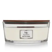 WoodWick White Tea & Jasmine Ellipse Scented Candle