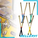 [HELLERY1] 2 件套竹鼓棒棒刷子為音樂創建輕聲鼓棒
