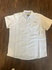 Magellan Outdoors Women’s Lake Fork Americana Fishing Shirt Size XL