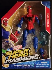 SUPER HEROES MASHERS SPIDER-MAN RARE 2015 MIP ACTION FIGURE MARVEL 6" HTF