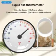 Water Thermometer with Remote Reading and Clear Temperature Scale Dial