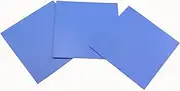 KKUANG 3pcs Thermal Pad Thermally Conductive Silicone Sheet, 10x10cm CPU Heat Dissipation Silicone Heat Conductive Sheet (Thickness 0.5/1/1.5mm)
