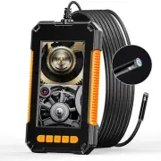 1080P Endoscope Camera 8MM Digital Borescope 4.3 Inch LCD Screen IP67 Waterproof