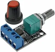 3pcs 5V 12V 16V 10A Voltage Regulator PWM DC Motor Speed Controller Governor Stepless Speed Regulator LED Dimmer Power Controller for Li-ion Lithium Battery Cell