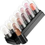 12Pcs Highlighter Pens Colorful Lying Silkworm Eye Brightener Sticks for Natural Makeup Smudge Glitter Eyeshadow for Long Lasting Eye Looks