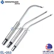 3 Binner Bipolar Forceps Straight Curved Angled Electrosurgical EL-053